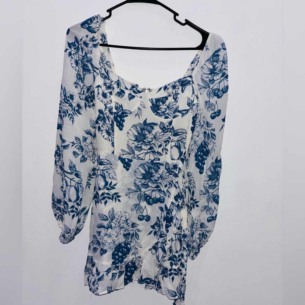 Reformation Cammi Dress in Corsica Size 4 - Picture 3 of 6